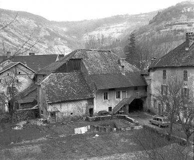 Façade postérieure. © Région Bourgogne-Franche-Comté, Inventaire du patrimoine