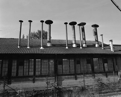 L'atelier de fabrication des pompes à bras (avant 1951), puis atelier de peinture de la Société des Usines de Vuillafans. © Région Bourgogne-Franche-Comté, Inventaire du patrimoine L'atelier de fabrication des pompes à bras (avant 1951), puis atelier de peinture de la Société des Usines de Vuillafans. © Région Bourgogne-Franche-Comté, Inventaire du patrimoine