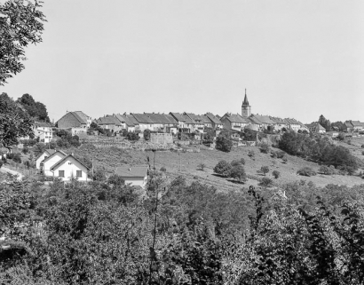 Village : vue éloignée. © Région Bourgogne-Franche-Comté, Inventaire du patrimoine