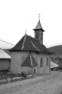 Vue sur le chevet. © Région Bourgogne-Franche-Comté, Inventaire du patrimoine
