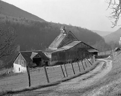 Façade postérieure. © Région Bourgogne-Franche-Comté, Inventaire du patrimoine