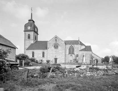 Façade latérale droite. © Région Bourgogne-Franche-Comté, Inventaire du patrimoine