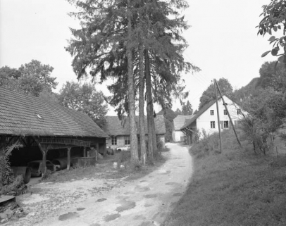 L'entrée du site en 1981. © Région Bourgogne-Franche-Comté, Inventaire du patrimoine