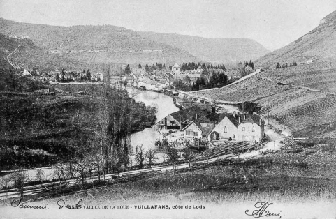 589. VALLEE DE LA LOUE - VUILLAFANS, côté de Lods. © Région Bourgogne-Franche-Comté, Inventaire du patrimoine 589. VALLEE DE LA LOUE - VUILLAFANS, côté de Lods. © Région Bourgogne-Franche-Comté, Inventaire du patrimoine