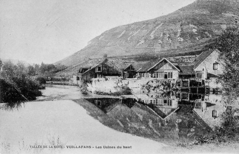 VALLEE DE LA LOUE - VUILLAFANS - Les usines du haut. © Région Bourgogne-Franche-Comté, Inventaire du patrimoine VALLEE DE LA LOUE - VUILLAFANS - Les usines du haut. © Région Bourgogne-Franche-Comté, Inventaire du patrimoine