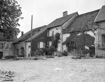 Vue de situation en 1981. © Région Bourgogne-Franche-Comté, Inventaire du patrimoine
