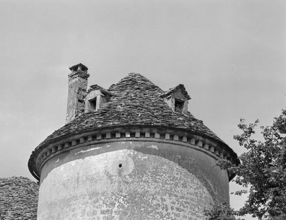 Tour de l'angle Sud-Est, partie supérieure. © Région Bourgogne-Franche-Comté, Inventaire du patrimoine