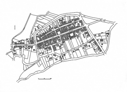 Dessin d'après le cadastre actuel. © Région Bourgogne-Franche-Comté, Inventaire du patrimoine