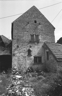 Vue du pignon sur rue. © Région Bourgogne-Franche-Comté, Inventaire du patrimoine