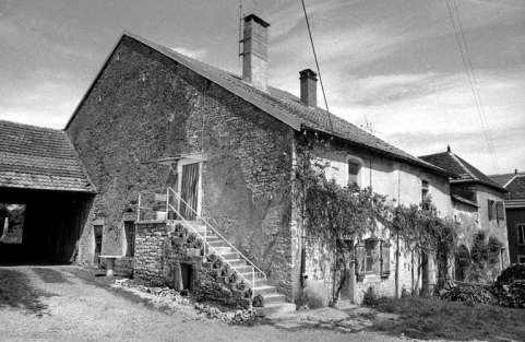 Vue de l'habitation. © Région Bourgogne-Franche-Comté, Inventaire du patrimoine