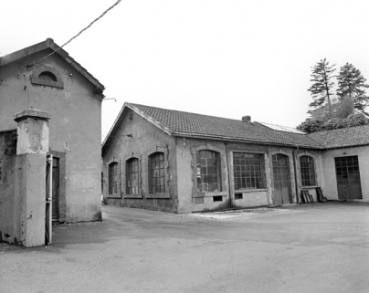 Les magasins généraux depuis l'entrée en 1981. SRI. Enquête régionale sur les bâtiments industriels (1979-1981). © Région Bourgogne-Franche-Comté, Inventaire du patrimoine