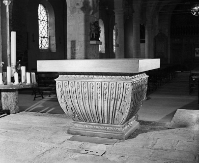 Le maître-autel. © Région Bourgogne-Franche-Comté, Inventaire du patrimoine