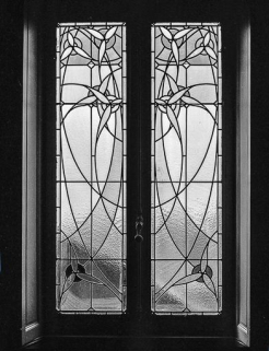 Baie du 1er étage. © Région Bourgogne-Franche-Comté, Inventaire du patrimoine