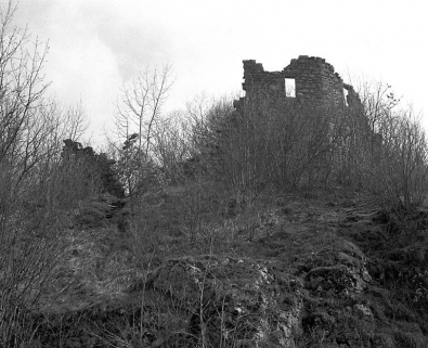Elévation du côté de la vallée. © Région Bourgogne-Franche-Comté, Inventaire du patrimoine