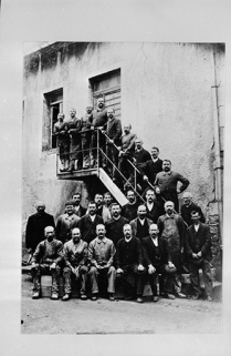 Ouvriers (4), vers 1890-1900. © Région Bourgogne-Franche-Comté, Inventaire du patrimoine Ouvriers (4), vers 1890-1900. © Région Bourgogne-Franche-Comté, Inventaire du patrimoine