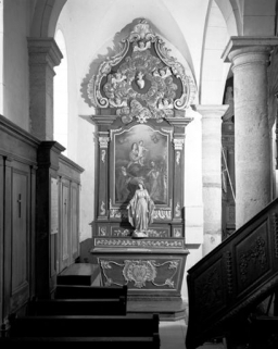Vue d'ensemble de l'autel secondaire nord. © Région Bourgogne-Franche-Comté, Inventaire du patrimoine