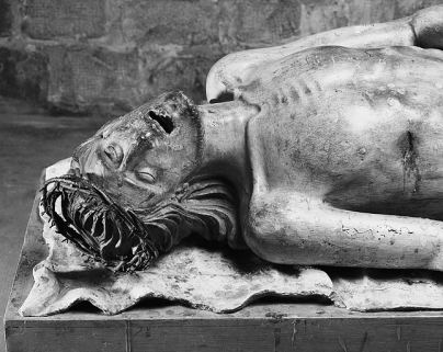 Détail : le visage. © Région Bourgogne-Franche-Comté, Inventaire du patrimoine