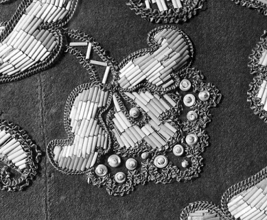 Détail d'un motif. © Région Bourgogne-Franche-Comté, Inventaire du patrimoine