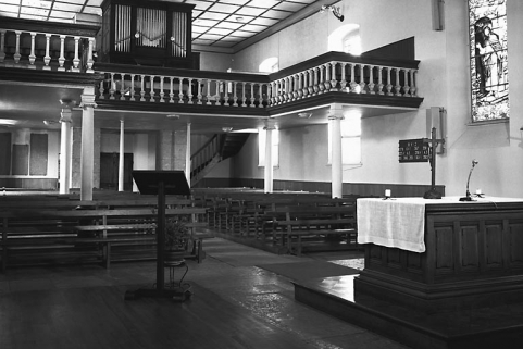 La nef vue du choeur. © Région Bourgogne-Franche-Comté, Inventaire du patrimoine