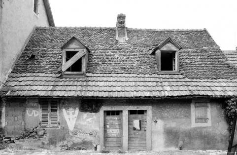 Elevation antérieure, rue de la Poste. © Région Bourgogne-Franche-Comté, Inventaire du patrimoine