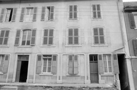 Elévation antérieure. © Région Bourgogne-Franche-Comté, Inventaire du patrimoine