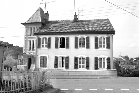 Elévation antérieure. © Région Bourgogne-Franche-Comté, Inventaire du patrimoine