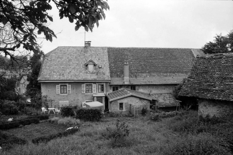 Façade postérieure. © Région Bourgogne-Franche-Comté, Inventaire du patrimoine