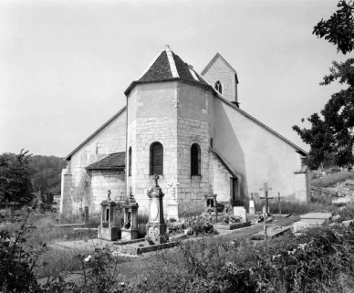 Le chevet. © Région Bourgogne-Franche-Comté, Inventaire du patrimoine