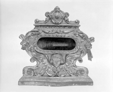 Vue du reliquaire II. © Région Bourgogne-Franche-Comté, Inventaire du patrimoine