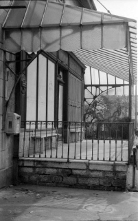 La véranda : détail. © Région Bourgogne-Franche-Comté, Inventaire du patrimoine