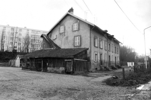 Façades antérieure et latérale gauche. © Région Bourgogne-Franche-Comté, Inventaire du patrimoine