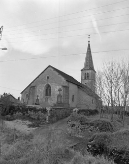 Extérieur : chevet. © Région Bourgogne-Franche-Comté, Inventaire du patrimoine