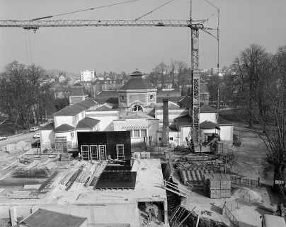 Vue générale des façades postérieures. © Région Bourgogne-Franche-Comté, Inventaire du patrimoine Vue générale des façades postérieures. © Région Bourgogne-Franche-Comté, Inventaire du patrimoine