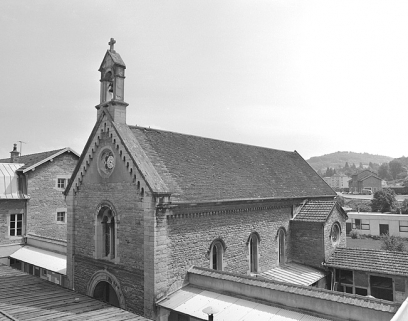 Chapelle, vue des parties hautes. © Région Bourgogne-Franche-Comté, Inventaire du patrimoine