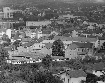 Vue générale depuis le sud. © Région Bourgogne-Franche-Comté, Inventaire du patrimoine