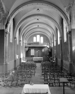 Vue intérieure de la chapelle. © Région Bourgogne-Franche-Comté, Inventaire du patrimoine