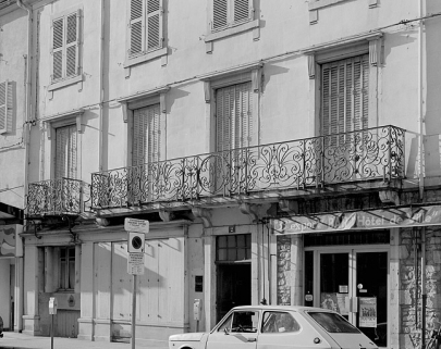 Façade antérieure, vue partielle. © Région Bourgogne-Franche-Comté, Inventaire du patrimoine