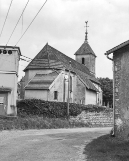 Chevet et sacristie. © Région Bourgogne-Franche-Comté, Inventaire du patrimoine