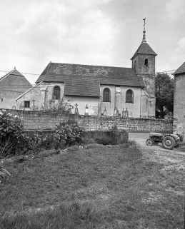 Façade latérale gauche. © Région Bourgogne-Franche-Comté, Inventaire du patrimoine