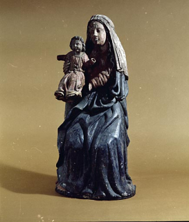 La Vierge à l'Enfant. © Région Bourgogne-Franche-Comté, Inventaire du patrimoine