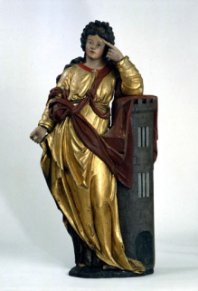 Sainte Barbe © Région Bourgogne-Franche-Comté, Inventaire du patrimoine