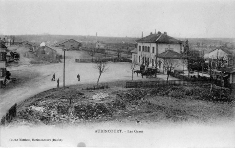 Les gares. © Région Bourgogne-Franche-Comté, Inventaire du patrimoine