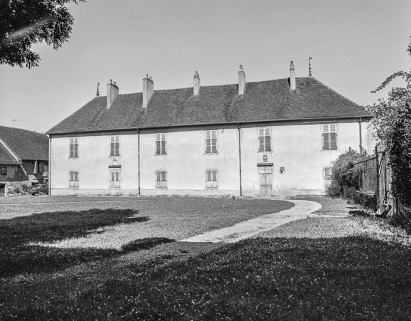 Vue du logis. © Région Bourgogne-Franche-Comté, Inventaire du patrimoine