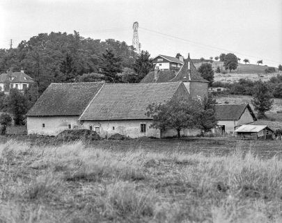Vue d'ensemble depuis l'ouest. © Région Bourgogne-Franche-Comté, Inventaire du patrimoine