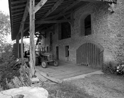 Façade antérieure, partie gauche. © Région Bourgogne-Franche-Comté, Inventaire du patrimoine