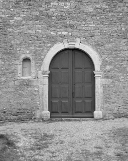 Portail de la façade antérieure. © Région Bourgogne-Franche-Comté, Inventaire du patrimoine