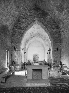 Nef vue depuis le choeur. © Région Bourgogne-Franche-Comté, Inventaire du patrimoine