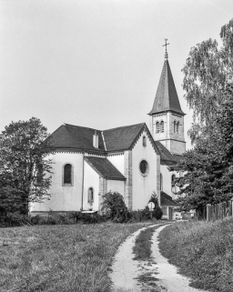 Abside et face gauche. © Région Bourgogne-Franche-Comté, Inventaire du patrimoine