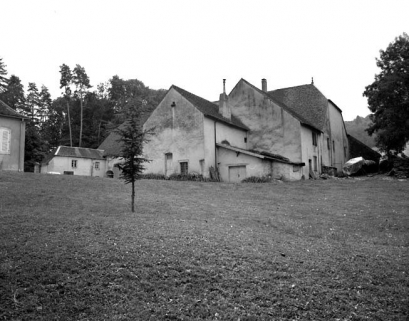 Les parties agricoles vues depuis le nord. © Région Bourgogne-Franche-Comté, Inventaire du patrimoine