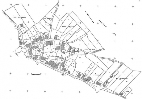 Plan cadastral, 1963, section AN, échelle 1 : 1000. © Région Bourgogne-Franche-Comté, Inventaire du patrimoine Plan cadastral, 1963, section AN, échelle 1 : 1000. © Région Bourgogne-Franche-Comté, Inventaire du patrimoine
